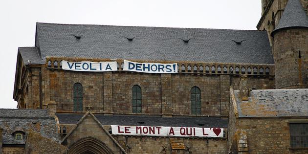 L'abbaye du Mont-Saint-Michel fermée pour grève