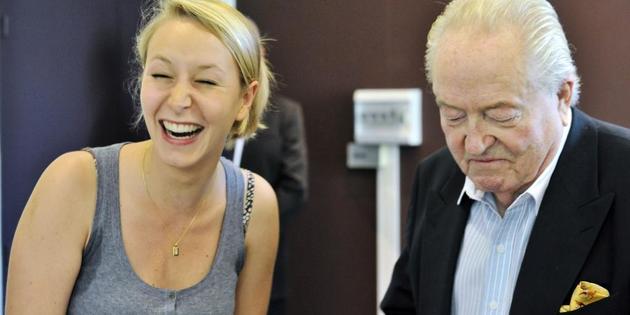 Marion Maréchal Le Pen aux côtés de son grand-père !