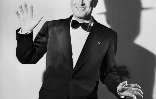 L'acteur Maurice Chevalier, photographié en 1950 à Paris [ / Harcourt/AFP/Archives]