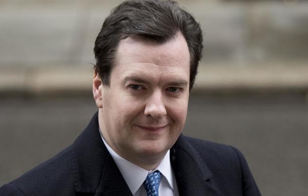 Le ministre des Finances britannique, George Osborne, le 27 février 2013 à Londres [Ben Stansall / AFP/Archives]