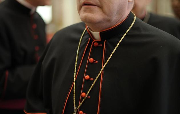 L'archevêque de Zagreb, Josip Bozanic, au Vatican le 28 février 2013 [ / Osservatore romano/AFP/Archives]