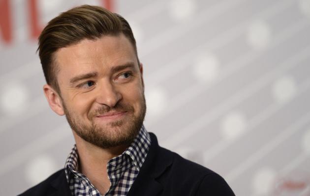 L'acteur et chanteur américain Justin Timberlake pose le 19 mai 2013 à Cannes [Anne-Christine Poujoulat / AFP]