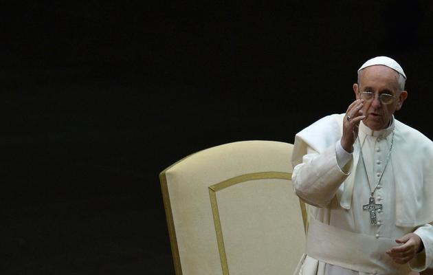 Le pape François, le 31 mai 2013 à Saint-Pierre au Vatican [Gabriel Bouys / AFP]