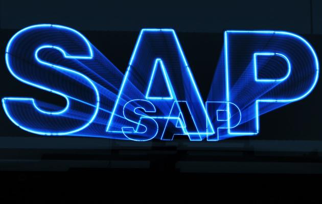 Logo de l'entreprise allemande SAP [Daniel Roland / AFP/Archives]