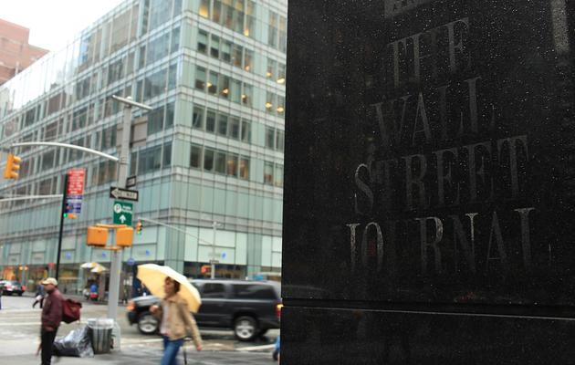 Le siège du Wall Street Journal à New York [Spencer Platt / Getty Images/AFP/Archives]