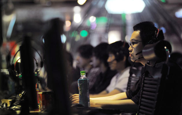 Des internautes chinois, le 12 mai 2011 à Pékin [Gou Yige / AFP/Archives]
