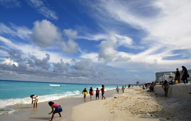 Une plage de Cancun, au Mexique [Omar Torres / AFP/Archives]