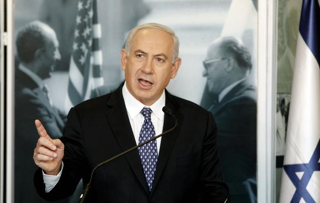 Le Premier ministre israélien Benjamin Netanyahu, le 30 novembre 2012 à Jérusalem [Gali Tibbon / Pool/AFP/Archives]
