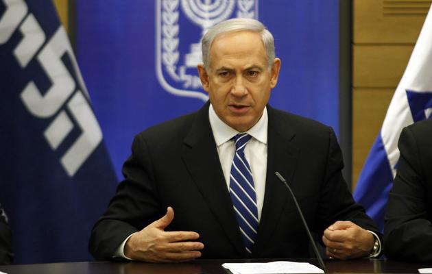 Le Premier ministre israélien Benjamin Netanyahu, le 14 mars 2013 à Jérusalem [Gali Tibbon / AFP]