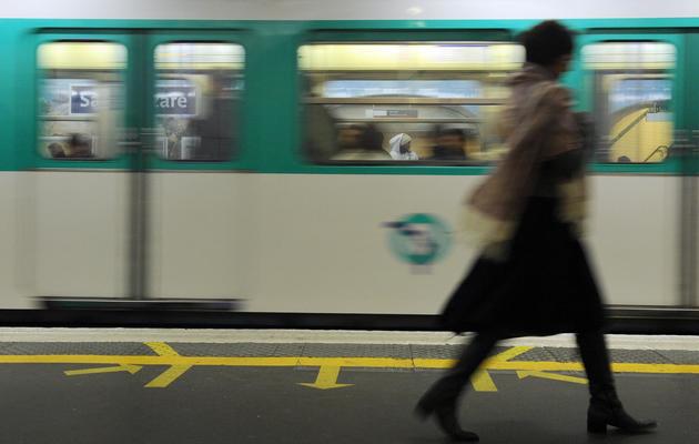 Une rame de métro de la RATP [Miguel Medina / AFP/Archives]