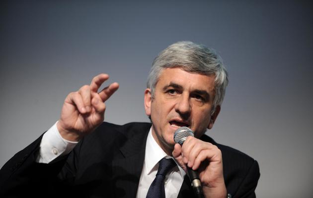 Le président du Nouveau Centre, Hervé Morin, le 20 janvier 2012 à Nantes [Frank Perry / AFP/Archives]