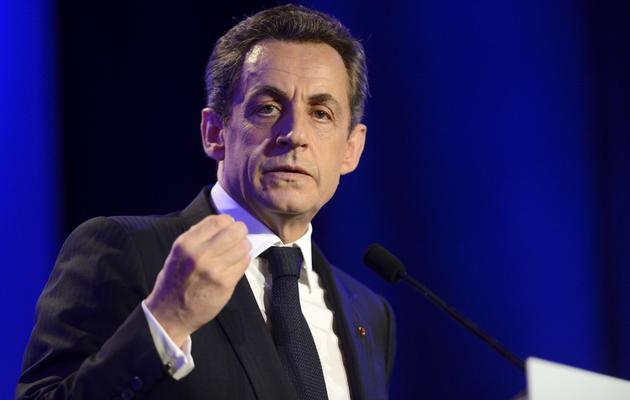 Nicolas Sarkozy aux Sables d'Olonne, le 4 mai 2012 [Eric Feferberg / AFP/Archives]