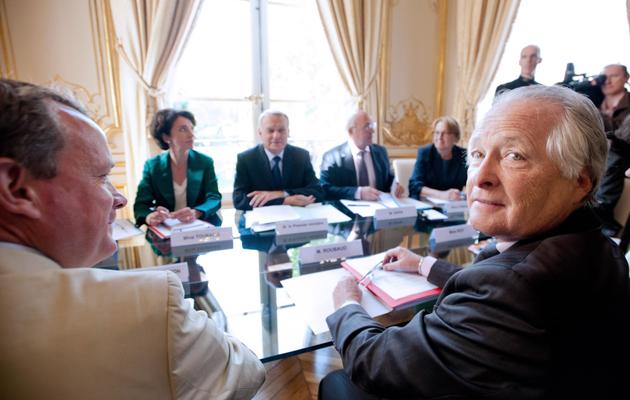 Jean-Francois Roubaud lors d'une réunion à Matignon le 29 mai 2012 à Paris [Julien Muguet / AFP/Archives]