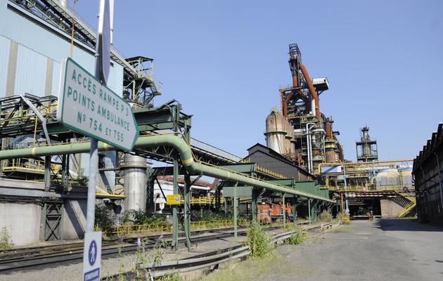 Vue de l'usine ArcelorMittal de FDlmorange [Jean-Christophe Verhaegen / AFP/Archives]