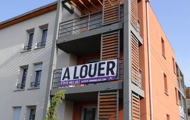 Un panneau signale un appartement à louer [Pascal Pavani / AFP/Archvies]