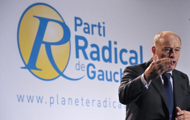 Jean-Michel Baylet, sénateur et président du Parti radical de gauche (PRG), le 30 septembre 2012 lors d'un congrès du PRG à Paris [Mehdi Fedouach / AFP/Archives]