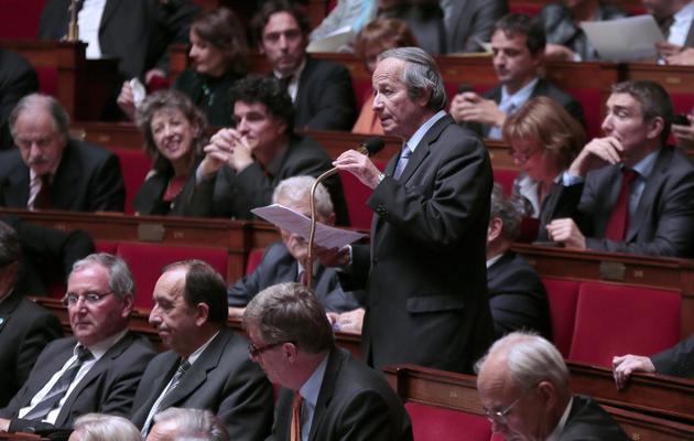 Roger-Gerard Schwartzenber le 10 octobre 2012 à l'Assemblée nationale à Paris [Jacques Demarthon / AFP/Archives]