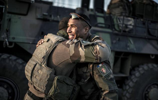 Départ d'un soldat français le 29 septembre 2012 à Kaboul [Jeff Pachoud / AFP/Archives]