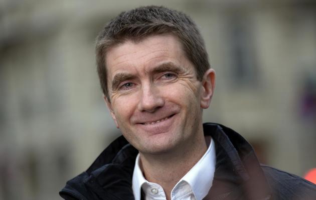 Stephane Gatignon le maire EELV de Sevran,  le 09 novembre 2012 à Paris [Bertrand Guay / AFP/Archives]