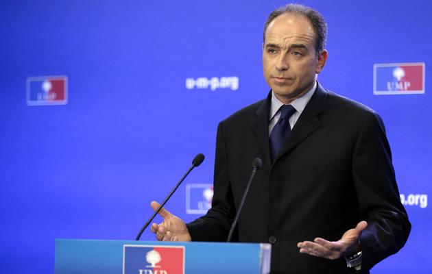 Jean-François Copé lors d'une conférence de presse à Paris, le 21 novembre 2012 [Kenzo Tribouillard / AFP]