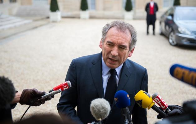 Le président du MoDem, François Bayrou, à l'Elysée à Paris le 30 novembre 2013 [Martin Bureau / AFP/Archives]