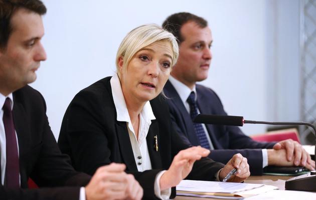 Marine Le Pen le 8 décemgre 2012 à Sèvres [Thomas Samson / AFP/Archives]
