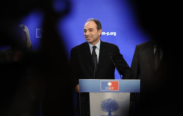 Jean-François Copé lors d'une conférence de presse au siège de l'UMP à Paris le 12 décembre 2012 [Miguel Medina / AFP/Archives]