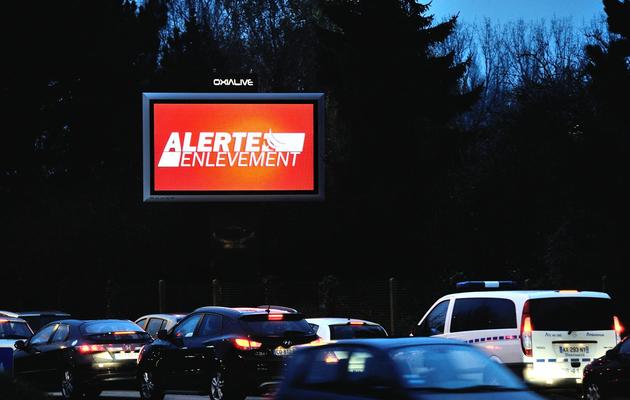 Un panneau informatif sur l'"Alerte enlèvement" pris en photo à Lille, le 19 décembre 2012 [Philippe Huguen / AFP]