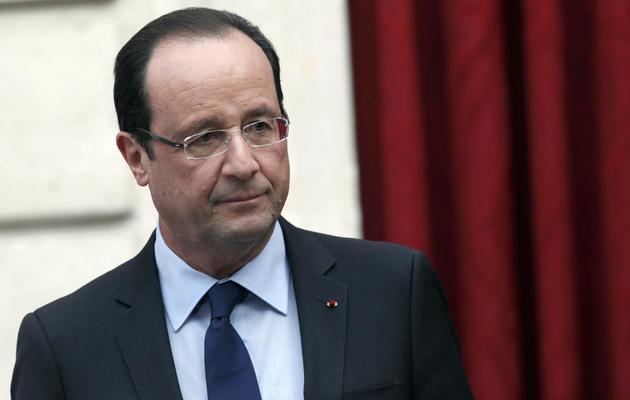 Le président François Hollande le 21 décembre 2012 à Paris [Thibault Camus / Pool/AFP/Archives]