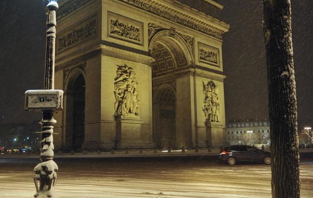 Vue de l'Arc de Triomphe, prise le 19 janvier 2013 à Paris [Mehdi Fedouach / AFP/Archives]