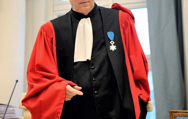 L'avocat général Luc Frémiot, le 21 janvier 2013 au tribunal de Douai [Philippe Huguen / AFP]