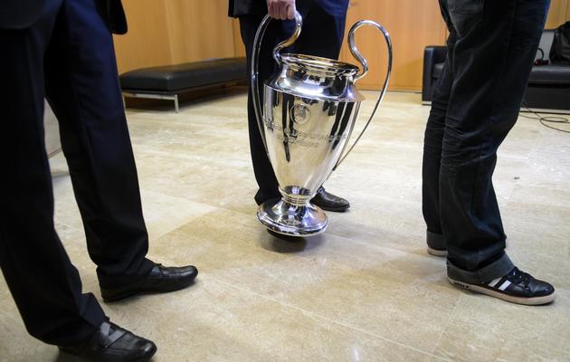 Le trophée de la Ligue des champions au siège de l'UEFA à Nyon, en Suisse, le 20 décembre 2012 [Fabrice Coffrini / AFP/Archives]