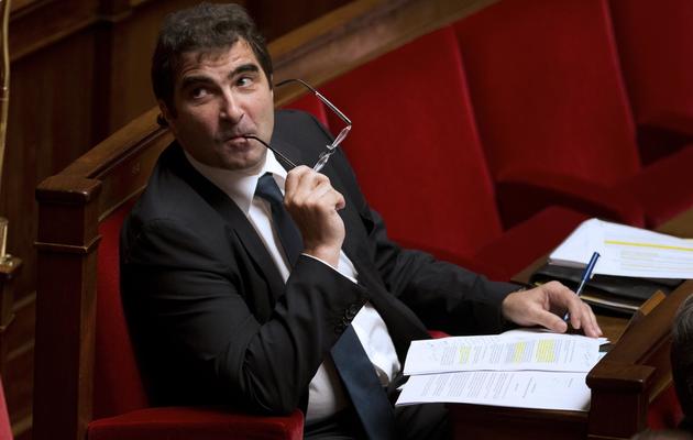 Christian Jacob, chef de file de l'UMP, le 6 février 2013 à l'Assemblée nationale à Paris [Joel Saget / AFP]
