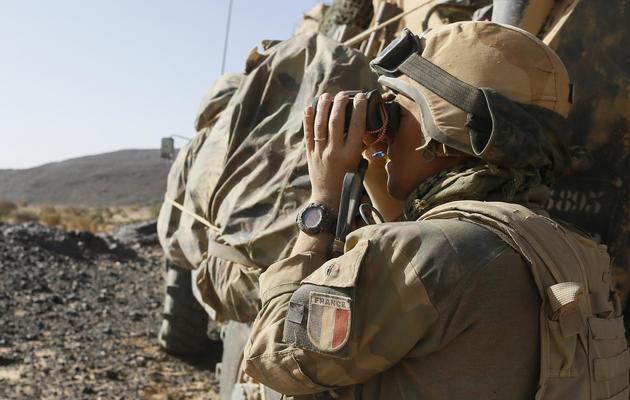 Des soldats français dans les montagnes Ifoghas, au Mali, le 16 mars 2013 [Kenzo Tribouillard / AFP/Archives]