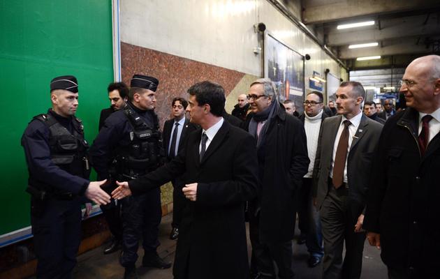 Manuel Valls le 19 mars 2013 à Grigny [Martin Bureau / AFP/Archives]