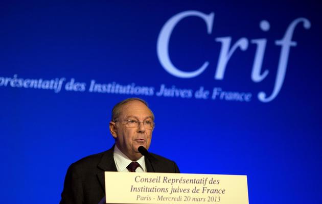 Richard Prasquier, le 20 mars 2013 à Paris [Joel Saget / AFP/Archives]