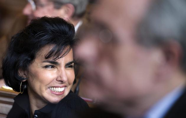Rachida Dati, le 25 mars 2013, avant que ne débute le Conseil municipal de Paris [Joel Saget / AFP/Archives]