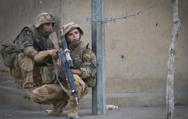 Des soldats français à Gao le 13 avril 2013 [Joel Saget / AFP/Archives]
