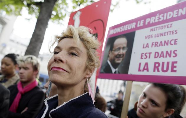 Virginie Tellene alias Frigide Barjot, le 15 avril 2013 à Paris [Kenzo Tribouillard / AFP/Archives]