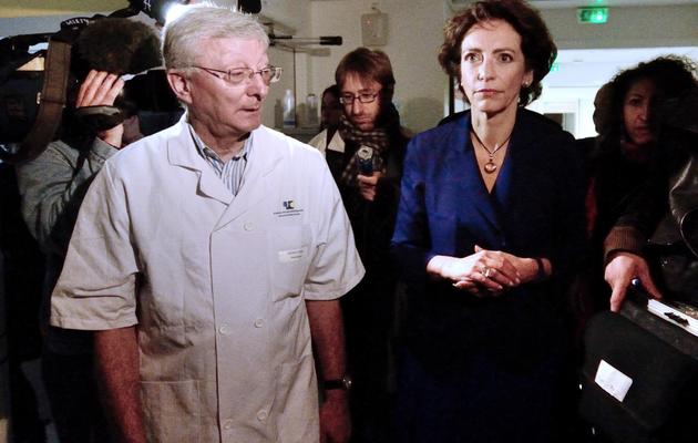 La ministre de la Santé, Marisol Touraine, le 11 mai 2013 à l'hôpital de Lille [Denis Charlet / AFP]