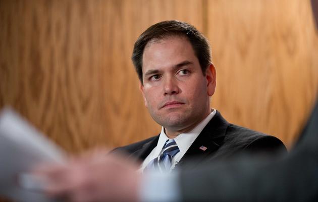 Le sénateur républicain Marco Rubio, le 5 février 2013 à Washington [Nicholas Kamm / AFP/Archives]