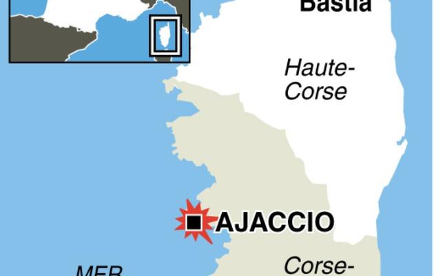 Infographie sur les attentats contre deux gendarmeries en Corse [ / AFP]