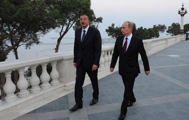 Le président azerbaïdjanais Ilham Aliyev, le 13 août 2013 à Bakou [Mikhail Klimentyev / Ria Novosti/AFP/Archives]