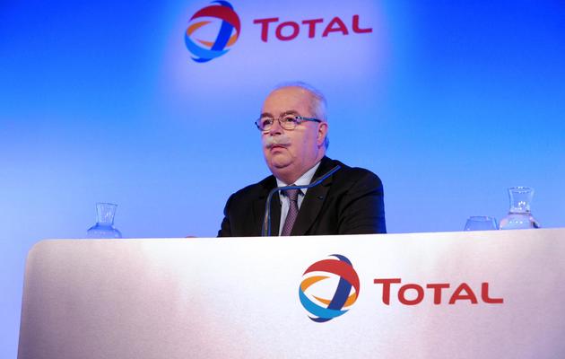 Le PDG du groupe pétrolier Total, Christophe de Margerie, le 13 février 2013 à Paris [Eric Piermont / AFP/Archives]