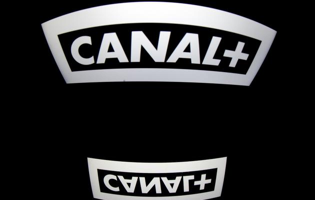 Le logo de Canal +. Photo d'archives du 29 décembre 2012 [Lionel Bonaventure / AFP]