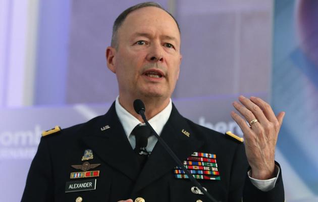 Le général Keith Alexander, directeur de la NSA et commandant du Cyber Command, le 30 octobre 2013 à Washington [Mark Wilson / Getty Images/AFP/Archives]