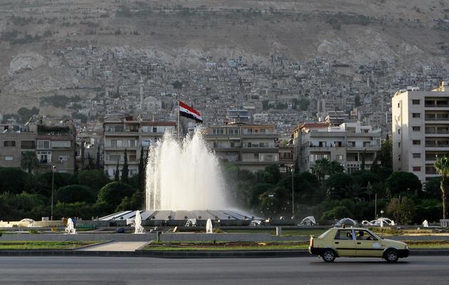 a place des Omeyyades, à Damas, en 2012 [Louai Beshara / AFP/Archives]