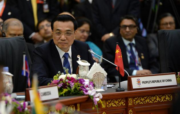 Le Premier ministre chinois Li Keqiang, le 10 octobre 2013 au sommet de l'Asean au Brunei [Roslan Rahman / AFP]