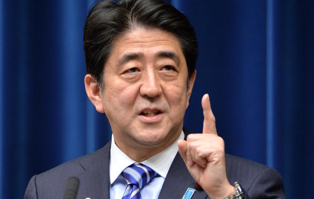Le Premier ministre Shinzo Abe, le 14 décembre 2013 à Tokyo  [Kazuhiro Nogi / AFP]