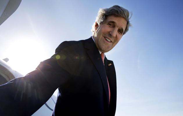 Le secrétaire d'Etat américain John Kerry, à Casablanca, au Maroc, le 4 avril 2014 [Jacquelyn Martin / POOL/AFP/Archives]